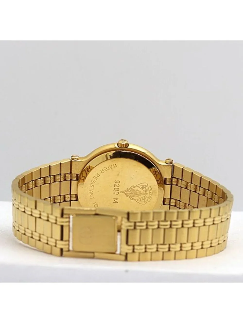 Gucci Quartz Black Dial Date Watch